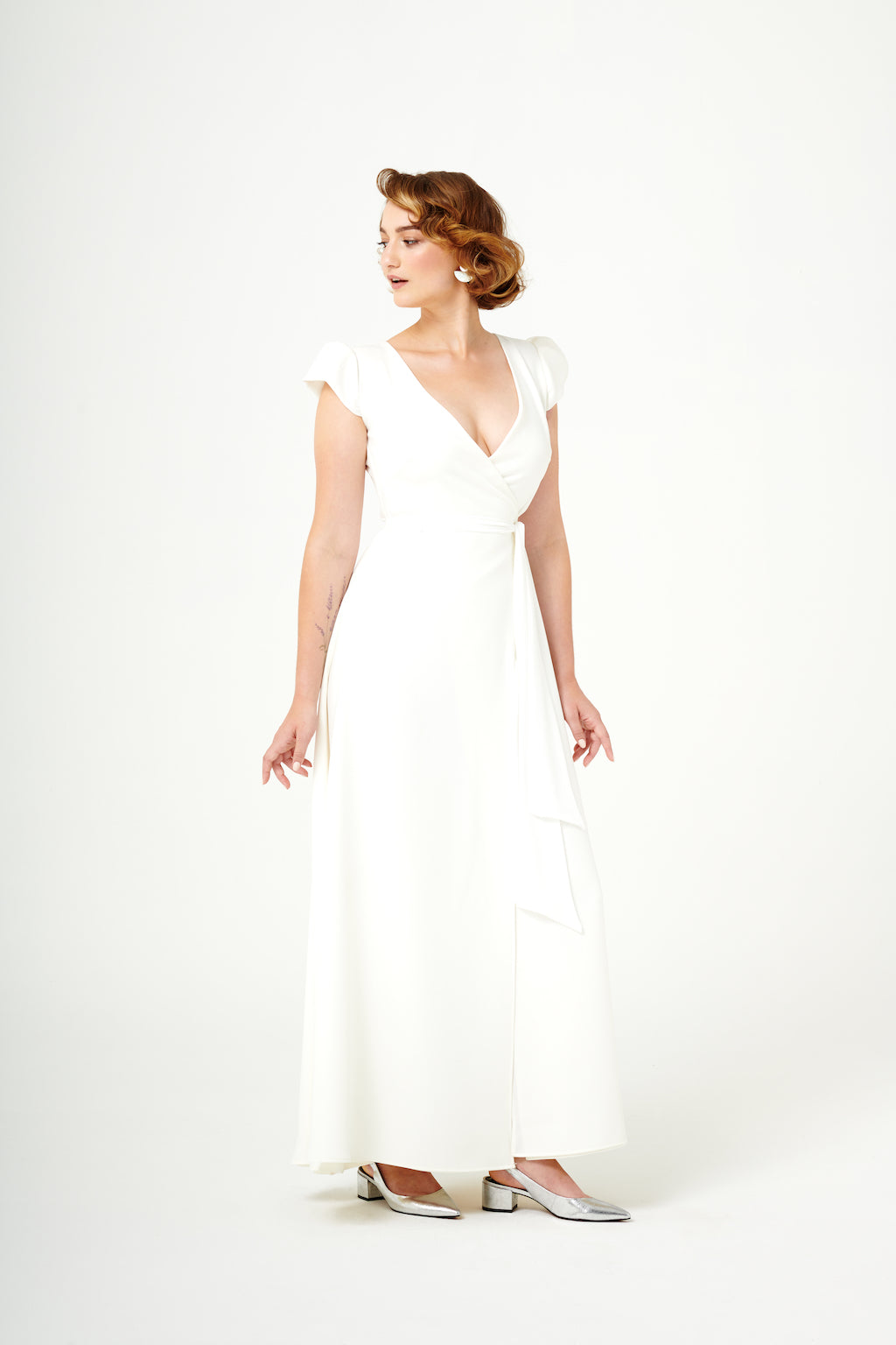 Femme Fatale | Wrap Wedding Gown