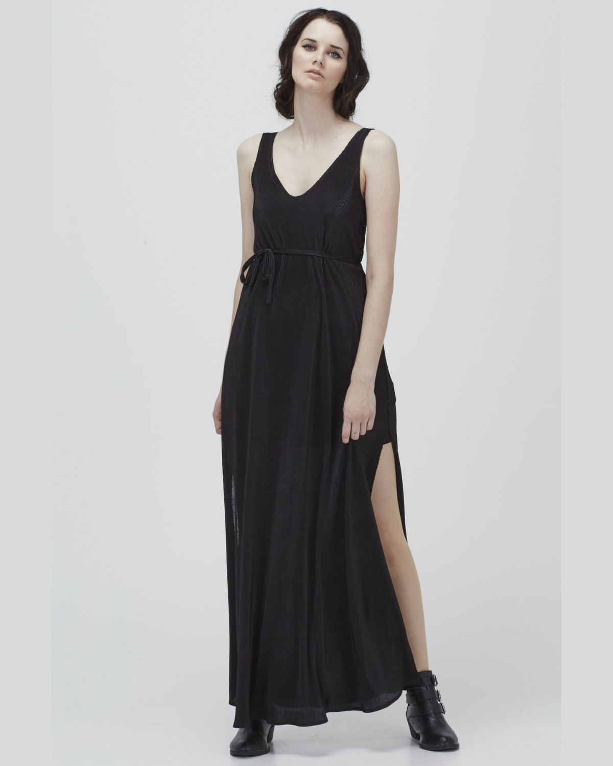 Sliver | Robe maxi avec fente