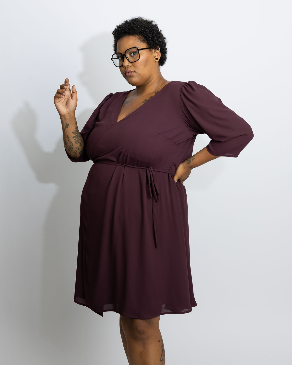 Graceland 2.0 | Crepe Wrap Dress