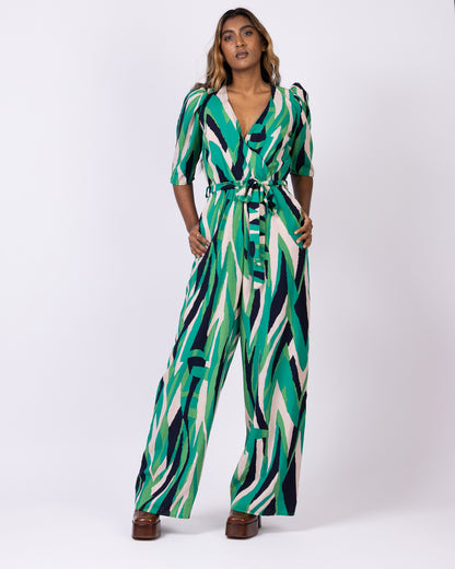 Born in 77 | Belted Wide-Legged Jumpsuit