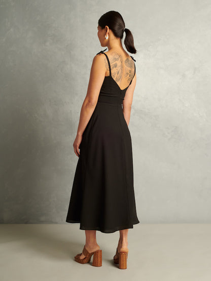 Penny Lane | Ankle-Length Dress | Black