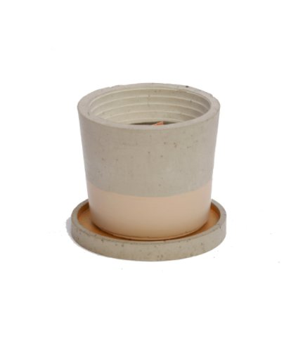 Candle & Cement Holder | Boreal Forest