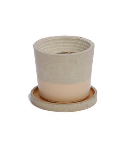 Candle & Cement Holder | Gingerbread
