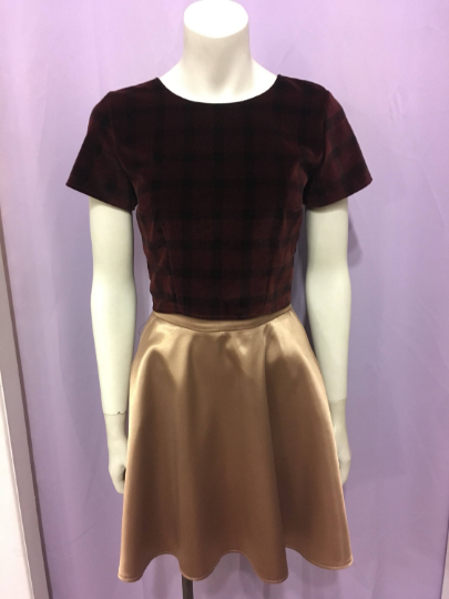 Best Friend | High-Waisted Skirt | Caramel